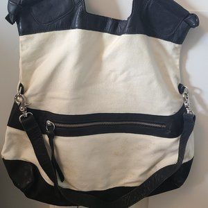 Foley And Corrina Canvas and Leather Handbag